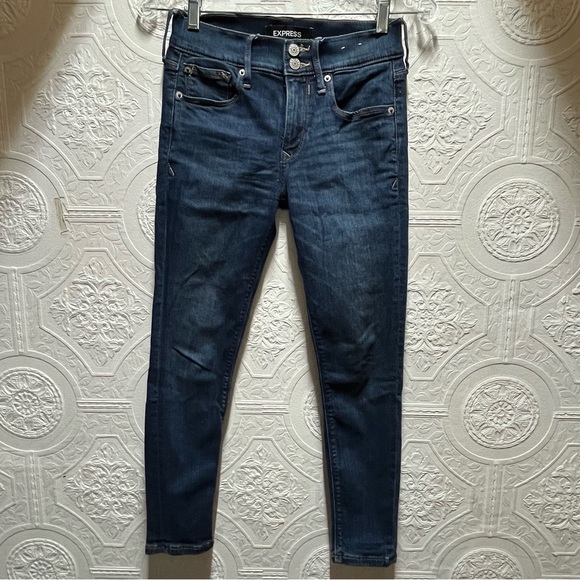 Express Midrise cropped jeggings - Picture 1 of 10